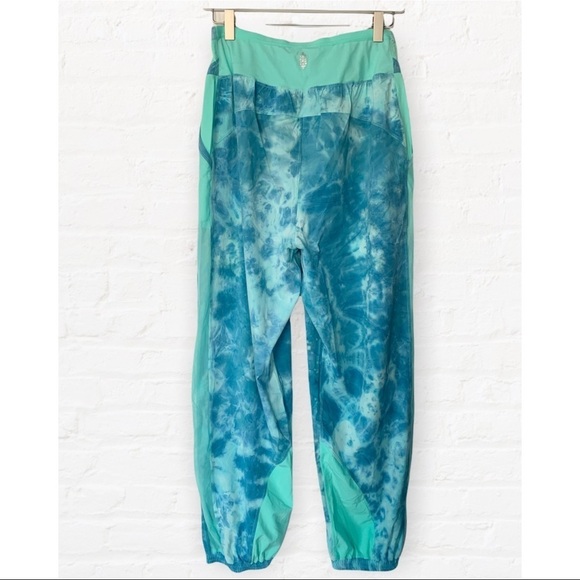 New Free People Movement Endless Sunshine Tie Dye Y2K Gorpcore Joggers - Picture 5 of 7